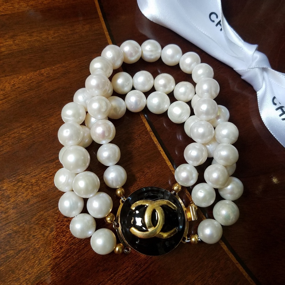 Chanel Button Bracelet